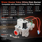 93844 93870 92078 92089 RV Water Heater Solenoid Gas Valve for Atwood 6 Gallon
