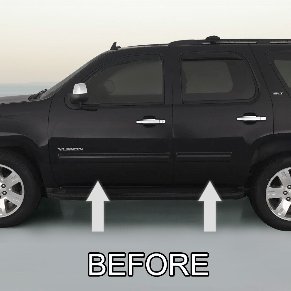 Chrome Side Door Trim Rocker Panel Molding for GMC Yukon Yukon XL 07-14