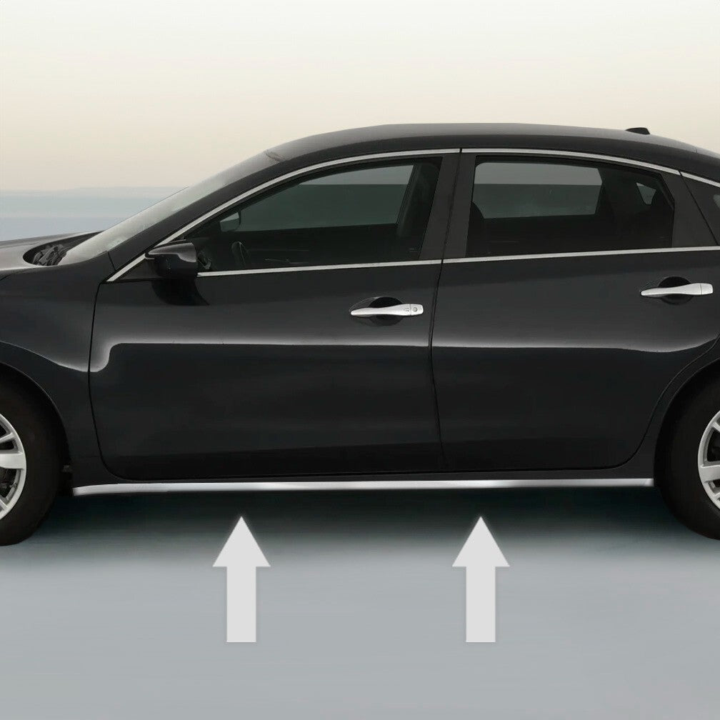 Rocker Panel Chrome Trim Side Molding For Nissan Altima 2013 To 2018