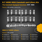 MDS Camshaft Timing Gasket Kit With Oil Pump For Dodge Challenger Ram 1500 Jeep