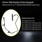 FL3Z 14A626 AD Keyless Entry Keypad for Ford F150 F250 F350 F450 F550 2015 2020