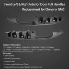 Interior Pull Door Handle Kit For Chevy Express GMC Savana 1500 2500 3500 03-19