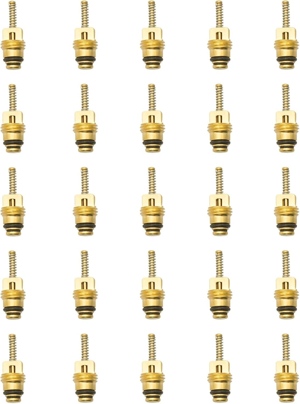 MT0050 15-50176 M8 AC Schrader Valve Core Fitting For GM Chrysler 25 Pack