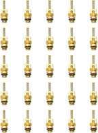MT0050 15-50176 M8 AC Schrader Valve Core Fitting For GM Chrysler 25 Pack