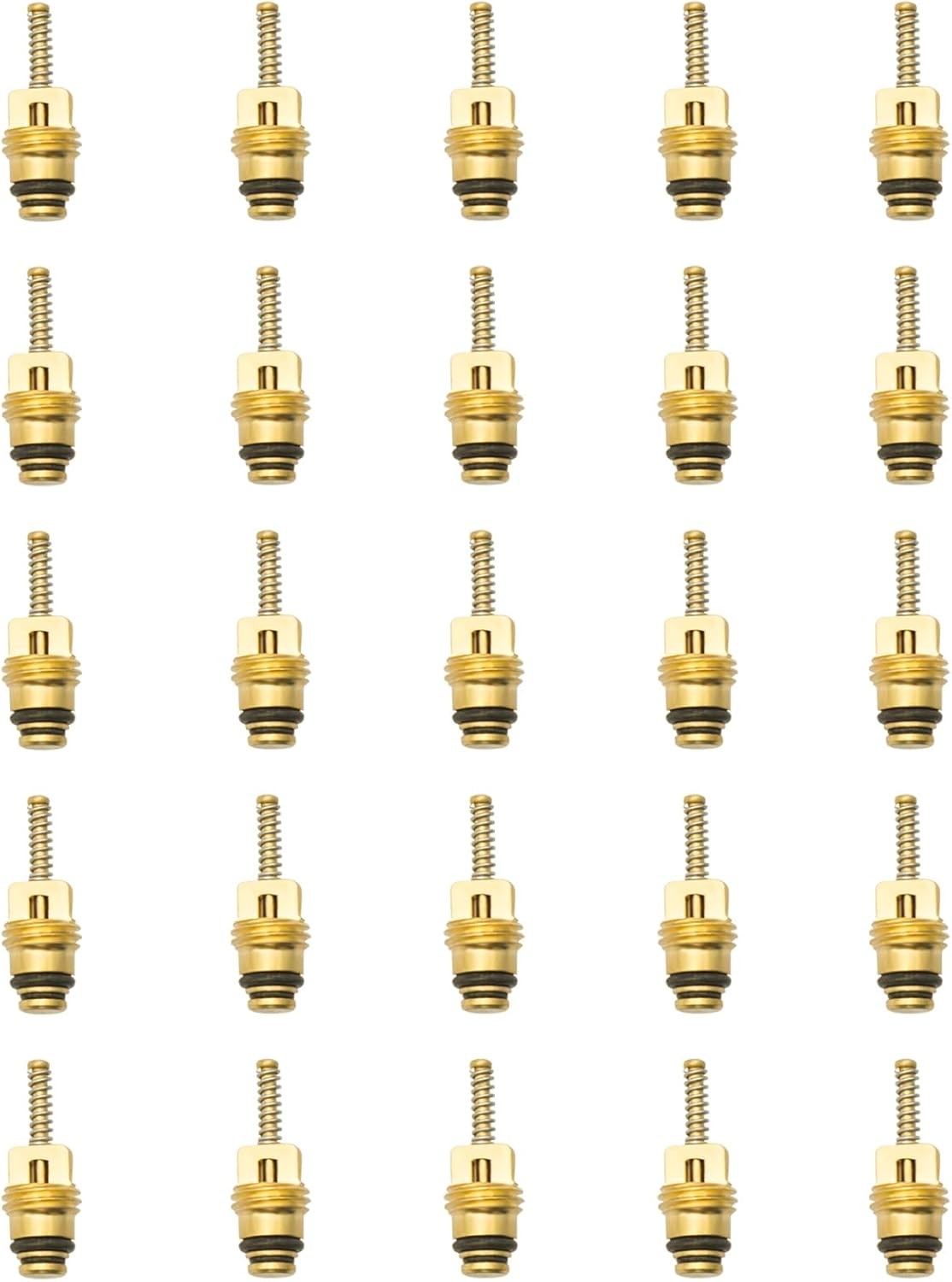 MT0050 15-50176 M8 AC Schrader Valve Core Fitting For GM Chrysler 25 Pack