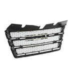 Front Bumper Grille Black w/Chrome Trim For 2010-2015 GMC Terrain SLT GM1200630