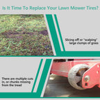 AM125172 Mower Deck Wheel Kit for John Deere 48 54 60 72 Lawn Mowers 4 Pack