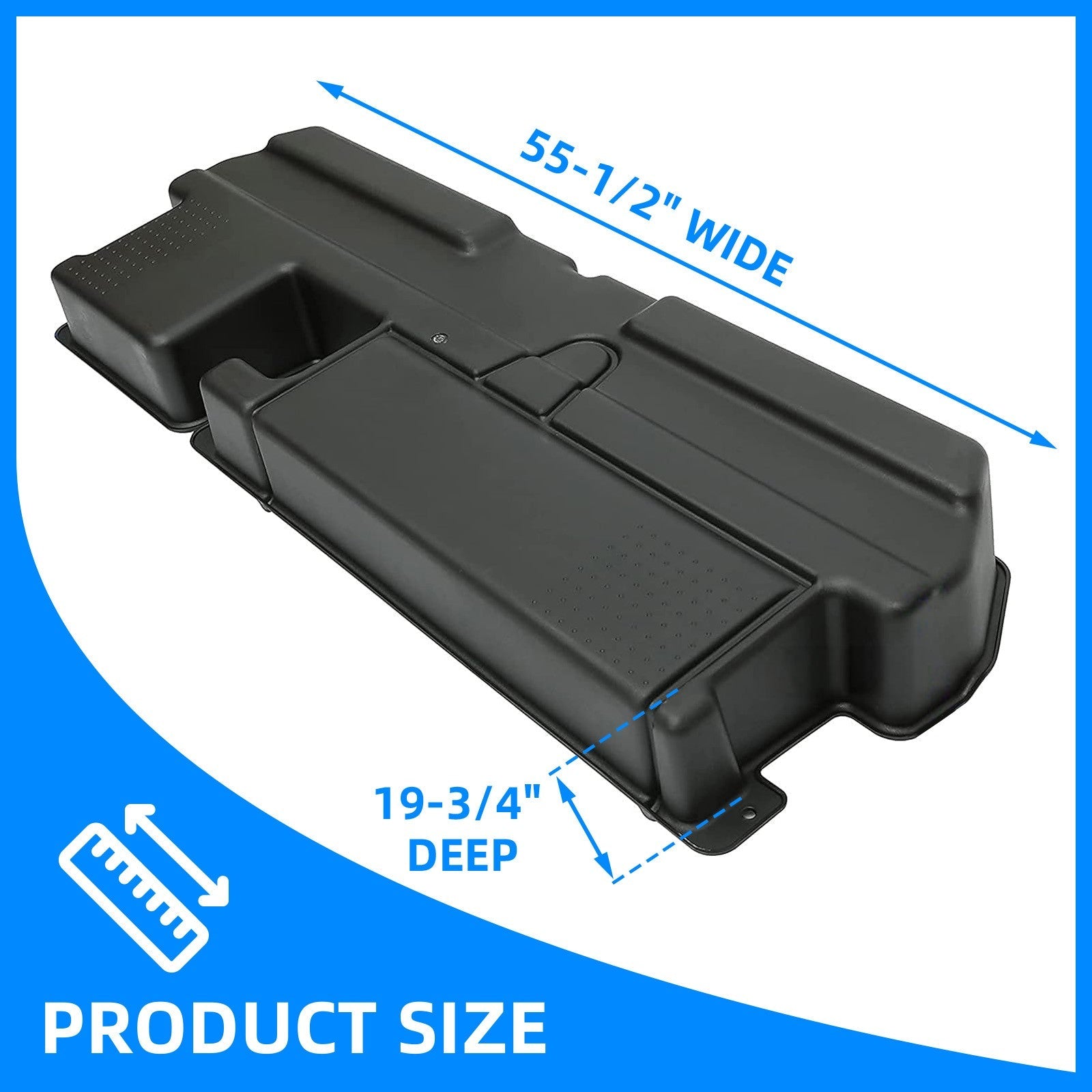 Under Seat Storage Box For Toyota Tundra Double Cab 2007-2021