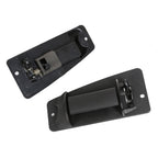 Door Handle Pair Rear Outside for 99-07 Chevy Silverado GMC Sierra Extended Cab