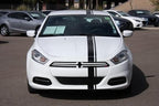 6 Inch Offset Vinyl Rally and Racing Stripe Kit for Dodge Dart plus Bonus