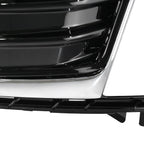 2Pcs Fog Light Cover for Ford Edge 2019-2024 Front Bumper Chrome Trim Bezel