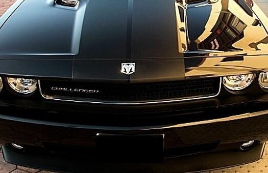 Vinyl Rally Stripes Racing Stripe Hood Trunk Roof for Dodge Challenger 10 Inch