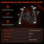 Window Regulator Front Driver Side for Lincoln Navigator Ford Expedition 07 17