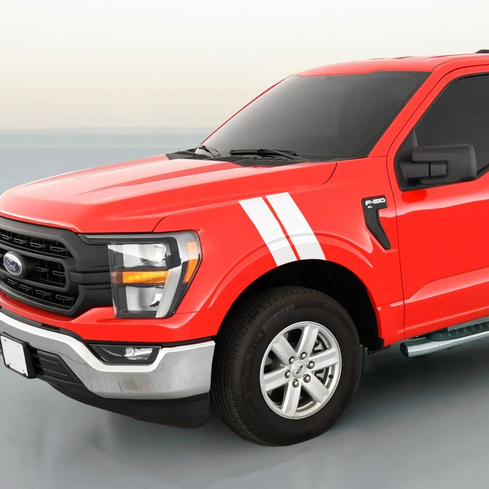 3 Inch Fender Stripe Hash Mark Decal Vinyl Sticker Kit for Ford F-150 F150