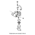 Thermostat Housing Assembly Kit for MAG MerCruiser 4.3 6.3L MPI 350 863457A2