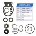 Lower Unit Gearcase Seal Kit for Johnson Evinrude 20 25 30 35 HP 18-2658 396351