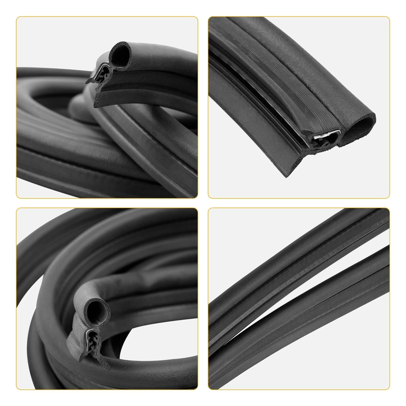 6446106060 Rear Trunk Lid Weatherstrip Rubber Seal for Toyota Camry RAV4 07 16