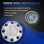 2017to2022 Chrome Wheel Center Hub Cap Cover for Ford F250 F350 Super Duty 4PCS