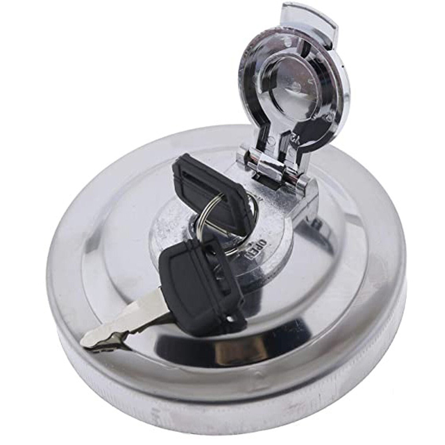 Fuel Cap For John Deere Excavator 330CLC 370C 80C 160C LC 550LC 750 2 Keys