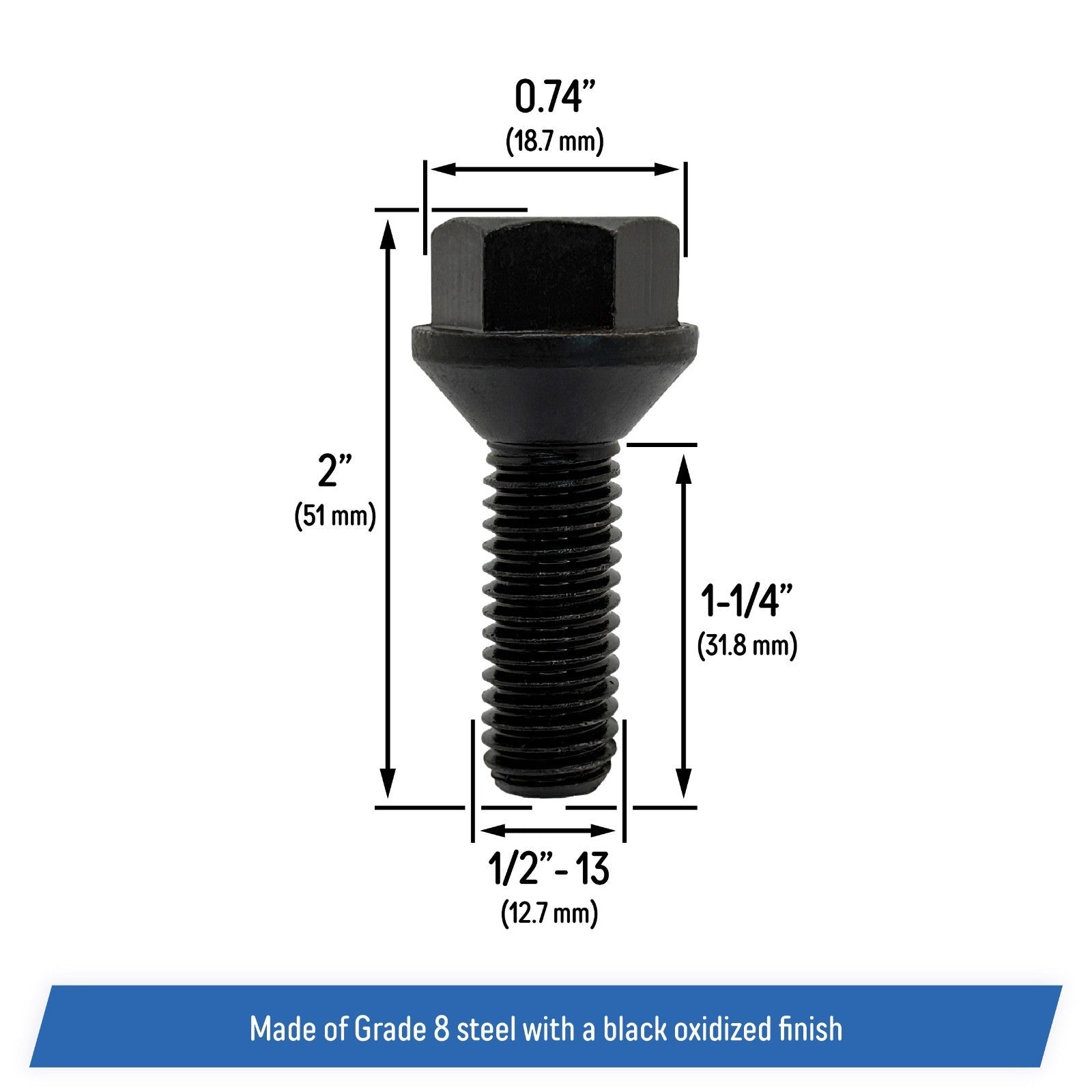 6035836 Crossmember Skid Plate Bolts for Jeep Wrangler YJ TJ 1987 to 2002 6 Pack