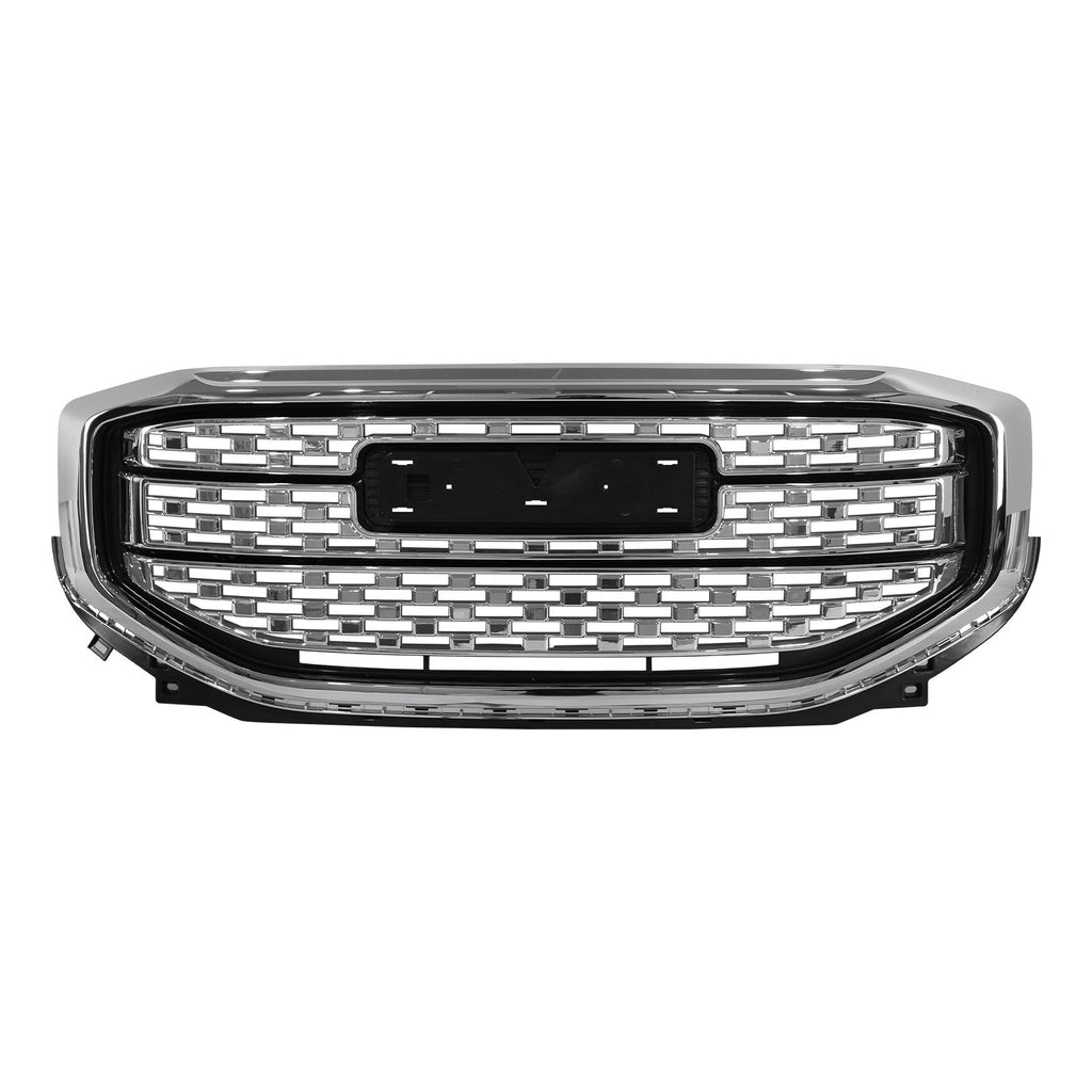 84378394 Front Upper Grille Assembly Chrome for GMC Acadia Denali 2017-2019