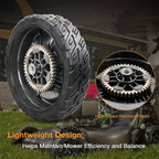 42710VR8N00ZA 8 Inch Lawn Mower Wheel for Honda HRN216 Series Rear 2 Pack
