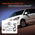 TCKWP295D Timing Belt Kit with Water Pump for Chrysler Volkswagen 05 11 3.5 4.0L