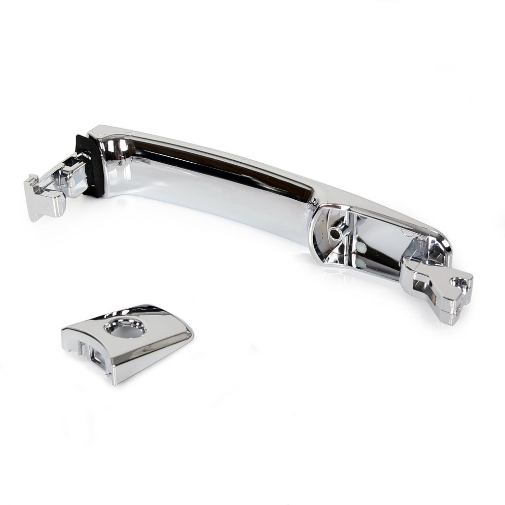 Door Handle Front Driver Side Outside Exterior Chrome for Nissan Rogue 2011-2015