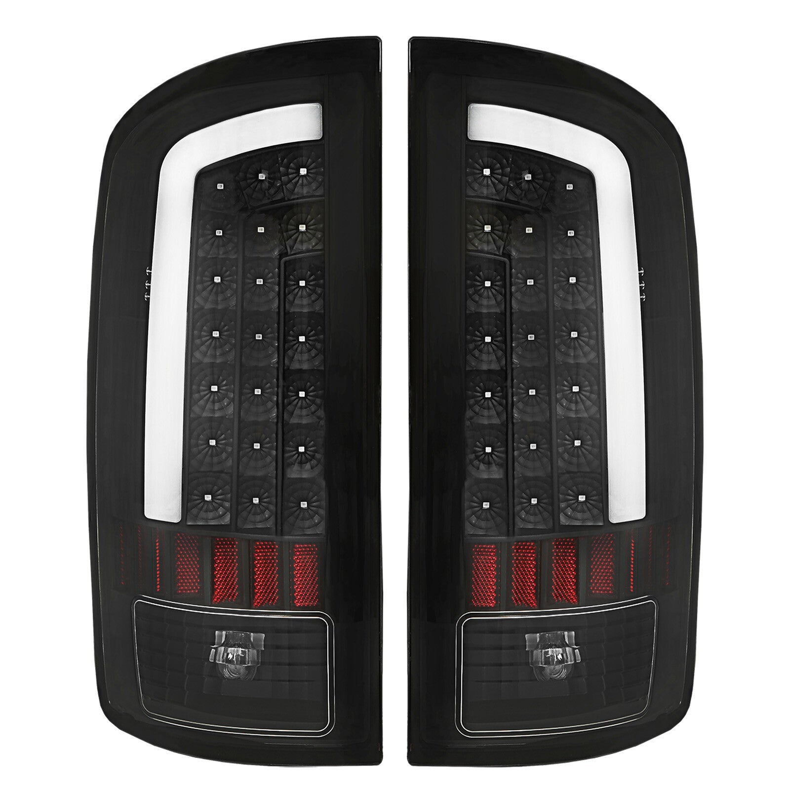 LED Tail Lights Brake Lamps Clear for 2002 2003-2006 Dodge Ram 1500 2500 3500