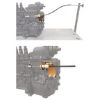 P7100 P Pump Manual Fuel Shut Off Solenoid Cable Kit for Dodge Cummins 12V 6/4bt