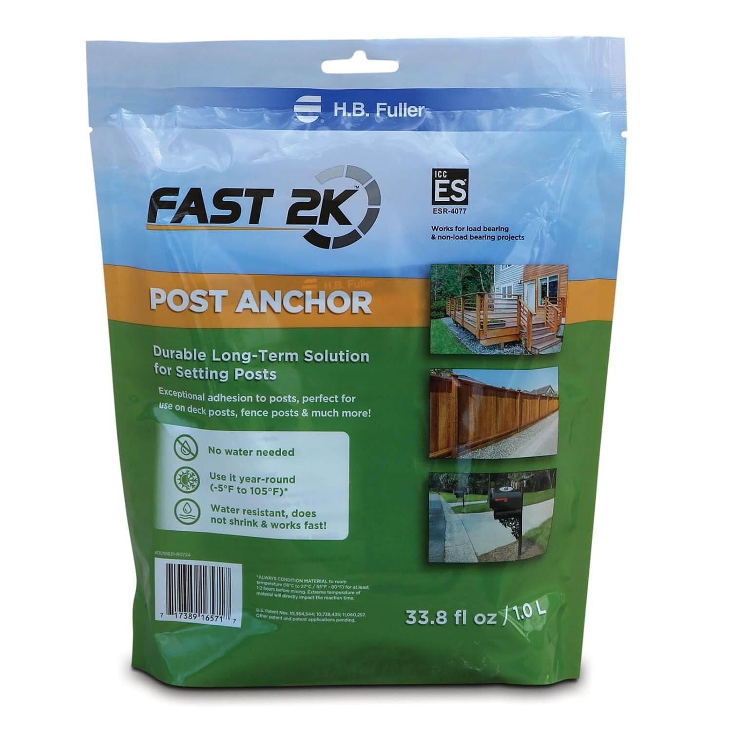 Fast 2K Post Anchor Mix Expanding Foam Concrete Alternative for Post Install 1