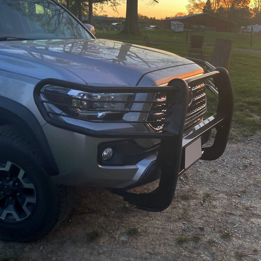Headlight Grill Grille Front Bumper Brush Guard for Toyota Tacoma 2016-2023