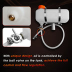 Auxiliary Oiler Kit with Hose for Chainsaw Milling Attachment Cut Sawmill Lumber