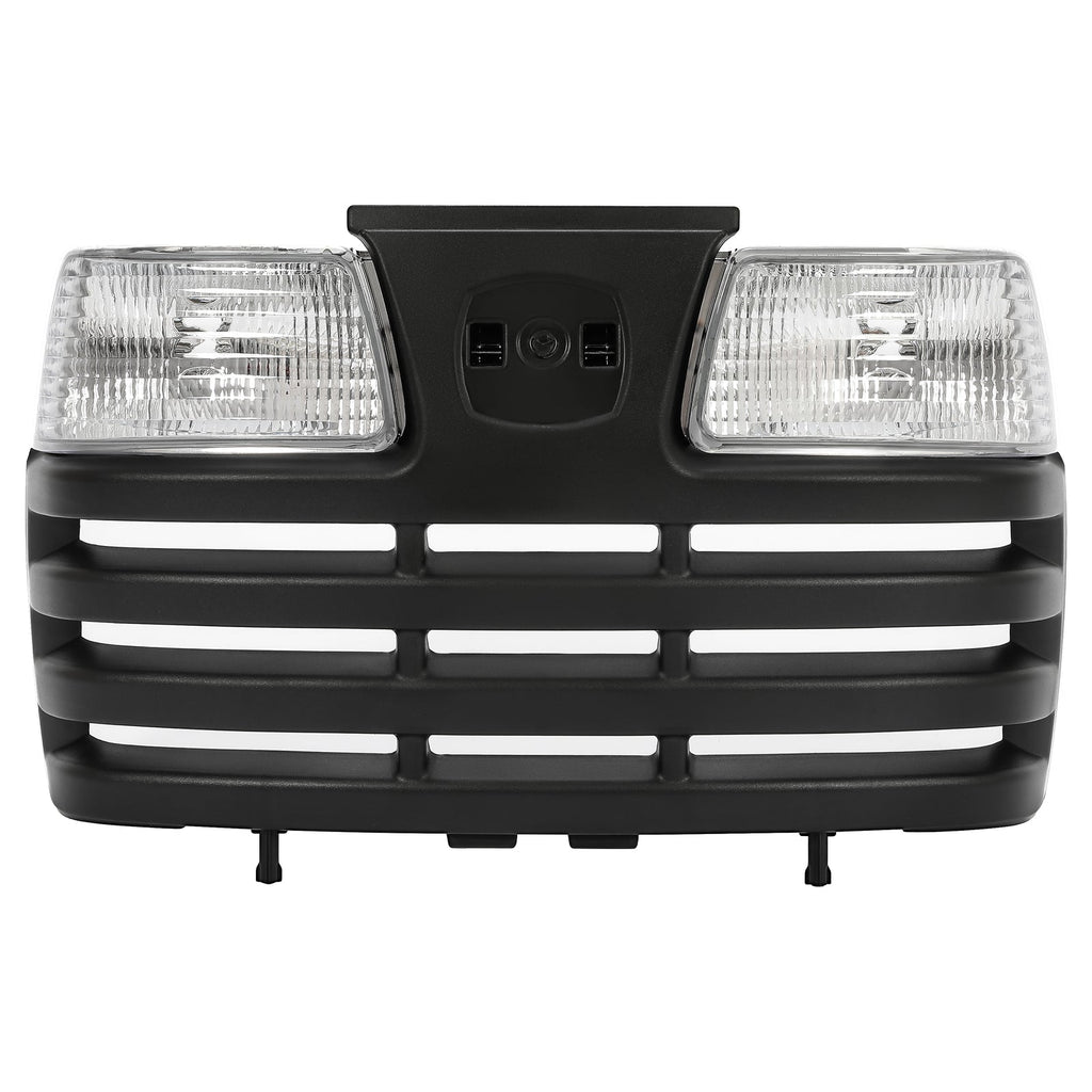 Lawn Mower Front Hood Grill Headlight Kit For John Deere X Series X585 X595 X700