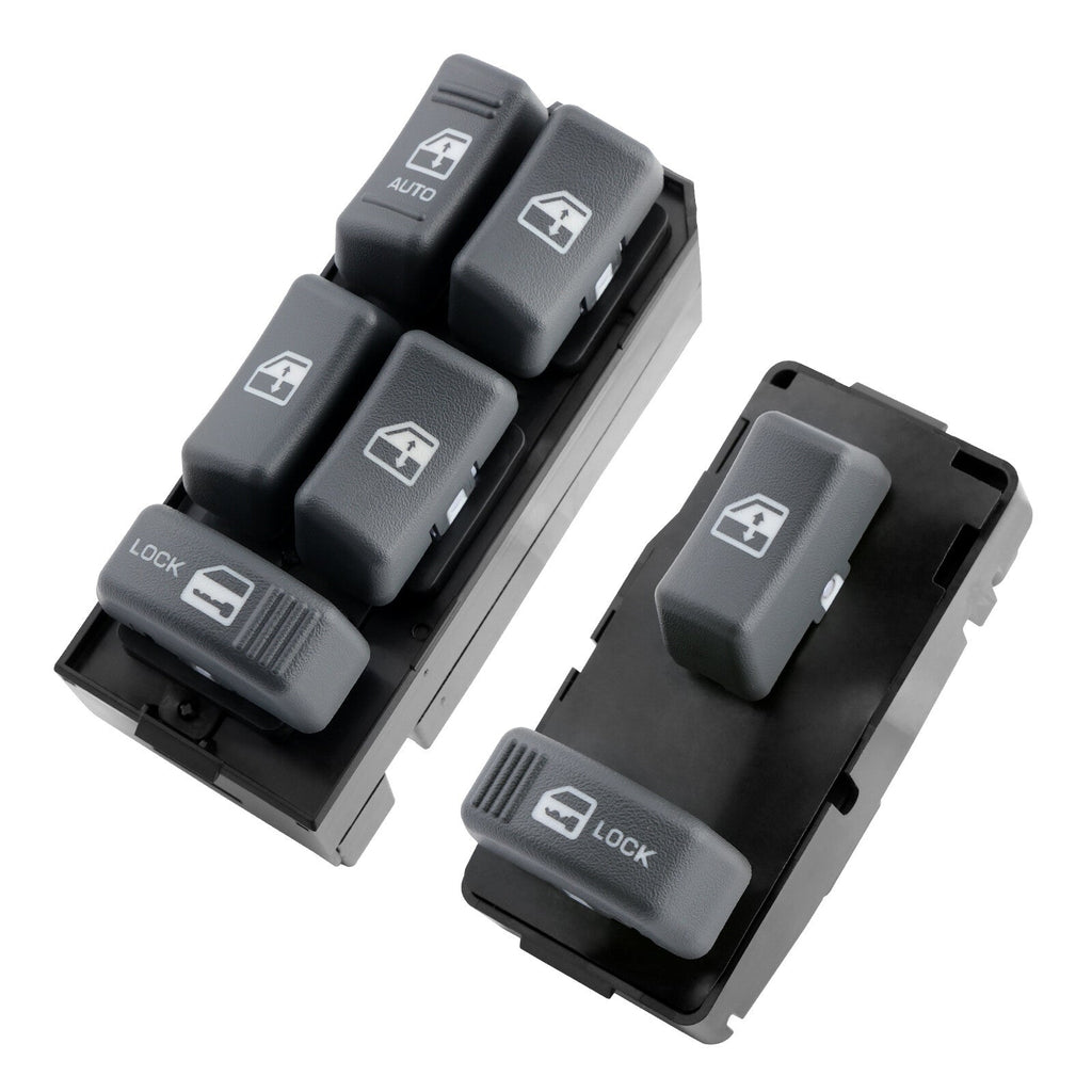 Master Power Window Switch Driver and Passenger Side For Chevy GMC C K 1500 3500