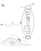 49040-0716 49040-0733 Fuel Pump Assembly for Kawasaki Mule Teryx 2014-2020