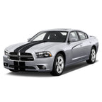 10 Inch Dual Vinyl Rally Stripes Racing Stripe Kit for Dodge Charger