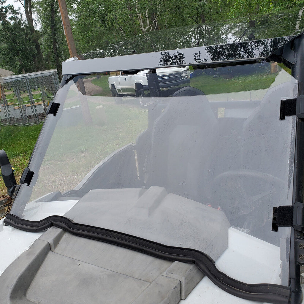 Full Windshield for Polaris RZR 900 1000 Turbo 2014-2021 with Assembly Fitting Sets