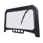 Glass Front Full Windshield for 2019-2023 Polaris RZR XP XP4 1000 Black