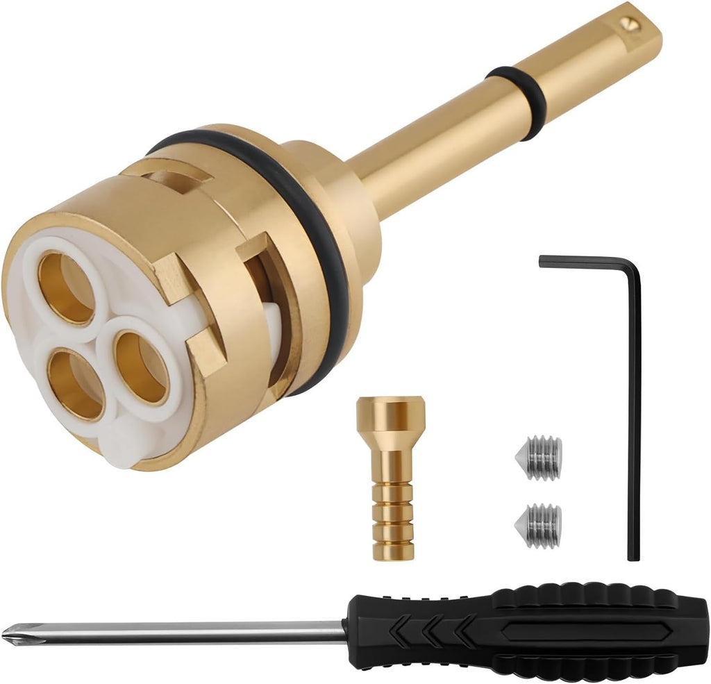 RP71718 3 Function Non Shared Diverter Cartridge Kit for R11000 R22000 Brass