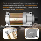 Electric Starter Motor for MTD Cub Cadet 679cc Engines 4Q78HU 8Q78HU 8Q78HUA