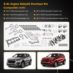 G4KJ Engine Rebuild Kit Overhaul Headgasket Piston for Kia Hyundai 2011 20