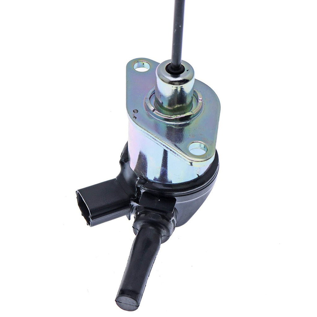 1A021 60015 Fuel Solenoid for Kubota V2203 Vermeer V500LTHD Vacuum Machine