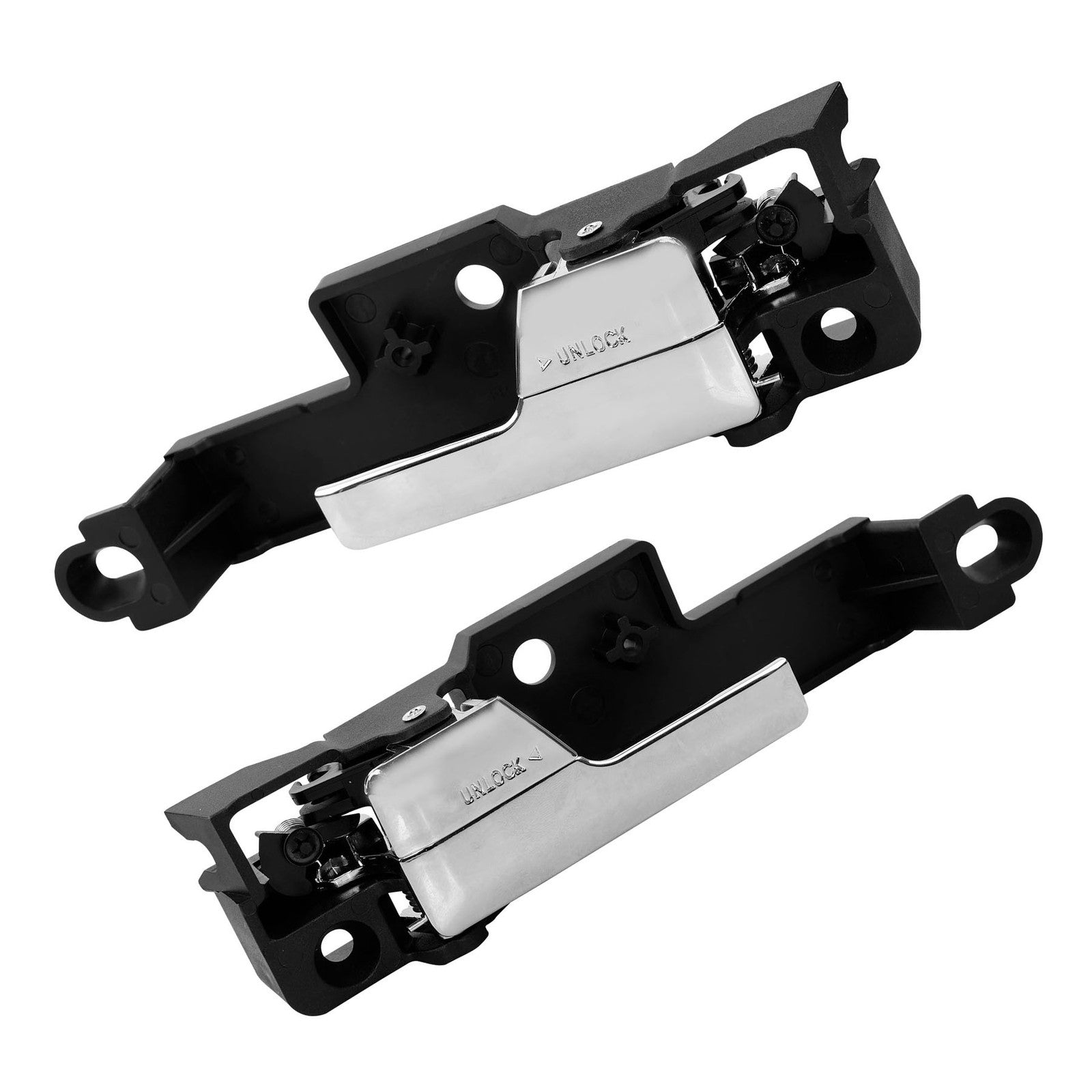 Metal Interior Door Handle Front for 06-12 Ford Fusion Milan Lincoln MKZ
