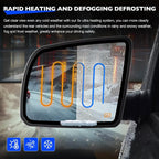 Heated Signal Left Driver Side Mirror Glass for Toyota Tundra Sequoia 2007 2020