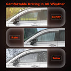 Side Window Rain Guards Deflector Visor for Toyota Tacoma 2024 2025 4X
