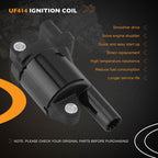 Ignition Coil and Spark Plug Wire for Chevy Buick GMC Hummer Cadillac 06 19 8x