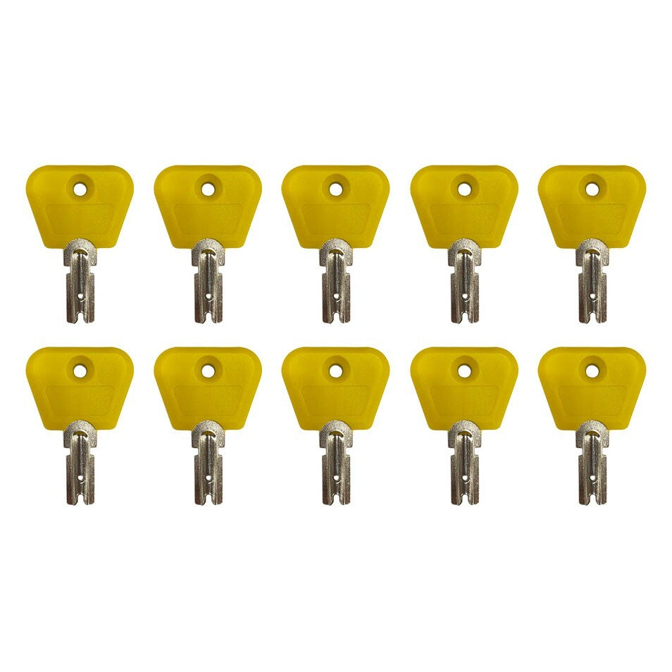 Ignition Key for Clark Yale Hyster Forklift 2368655 2782017 7004147 10 Pack
