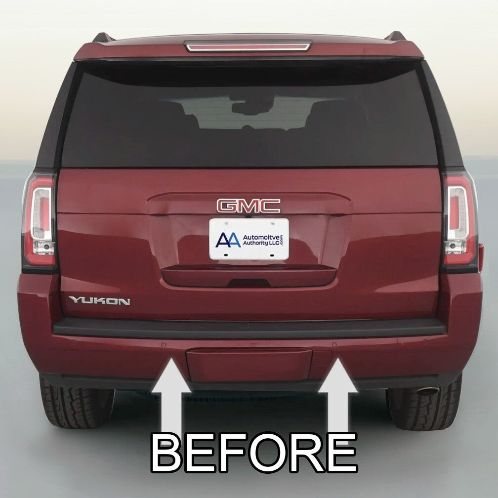 Chrome Rear Bumper Trunk Trim Molding For 2015 To 2020 GMC Yukon And Yukon XL