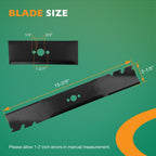 120950003 Lawn Mower Mulching Blades for Toro Ex Mark ECKA30 22205TE 20120 2x